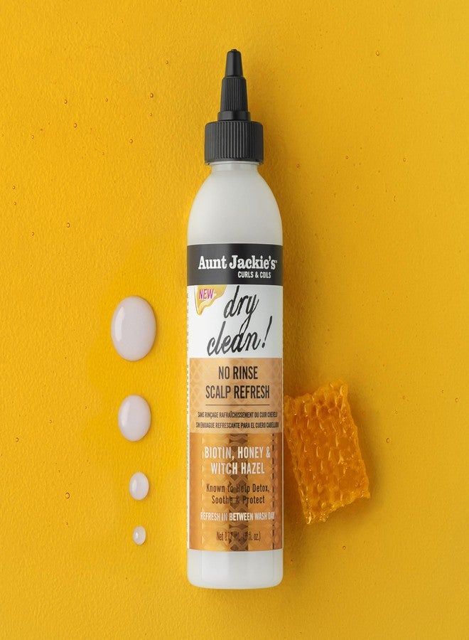 أنت جاكيز مجموعة تصفيف الشعر المضفر من العمة جاكي - تنظيف جاف! لا يحتاج إلى شطف. منعش لفروة الرأس - يزيل السموم ويرطب فروة الرأس بخلاصة بندق الساحرة، وسكالبوسين، والبيوتين، والعسل - 6 أونصات سائلة - Image 4